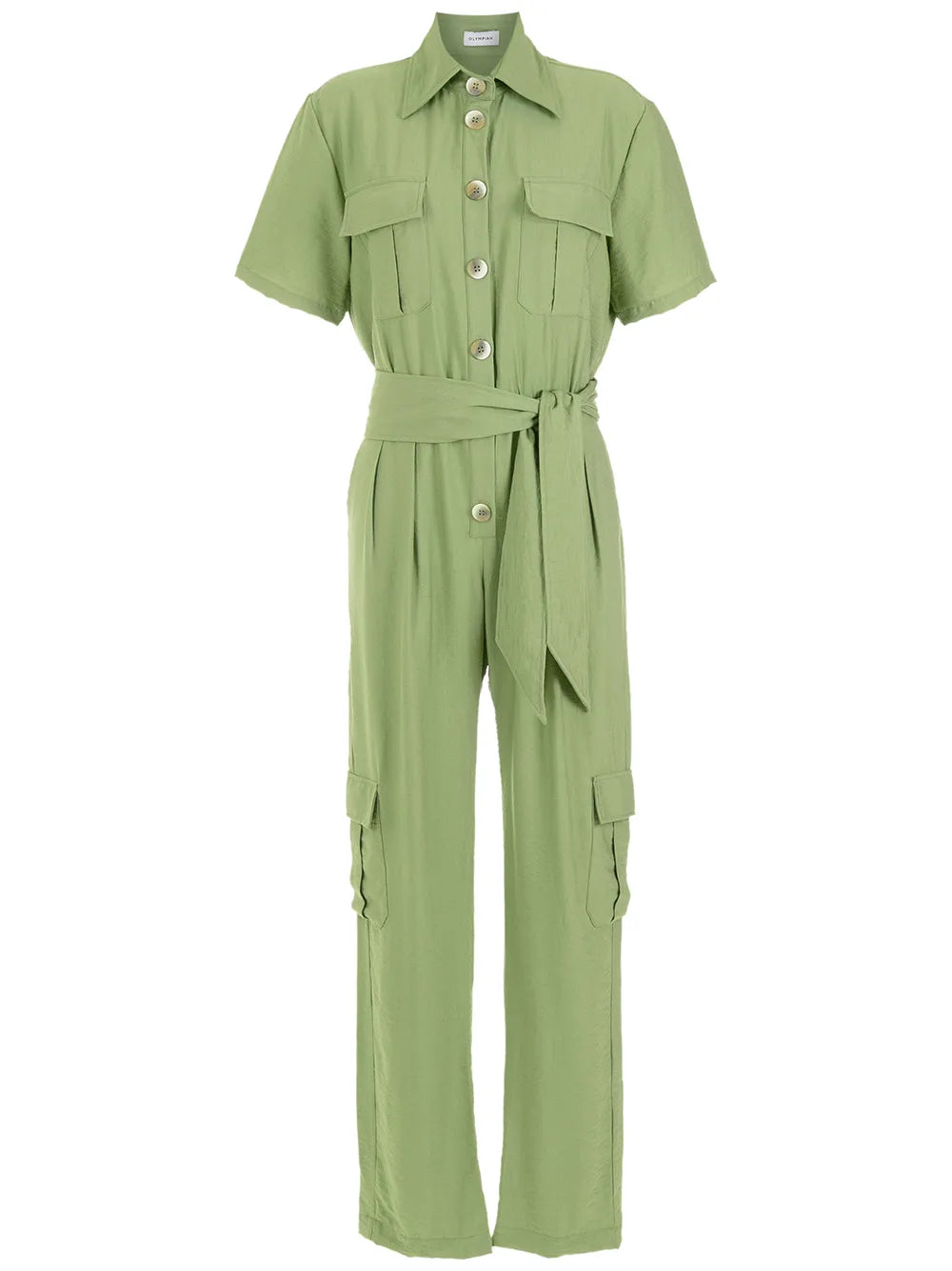 Short-Sleeve Jumpsuit