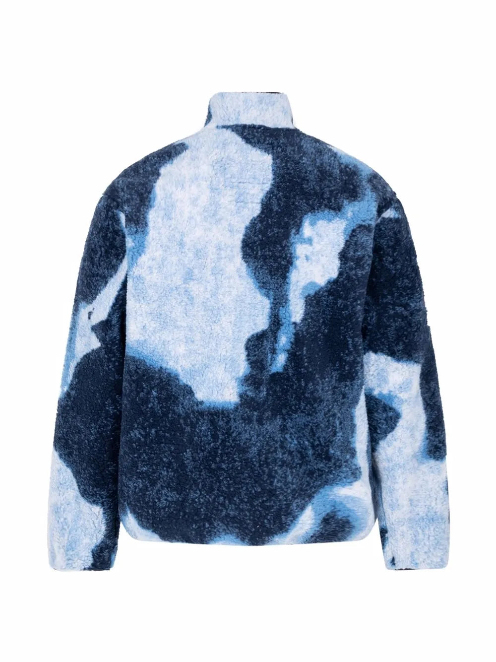 Bleached Denim Fleece Jacket