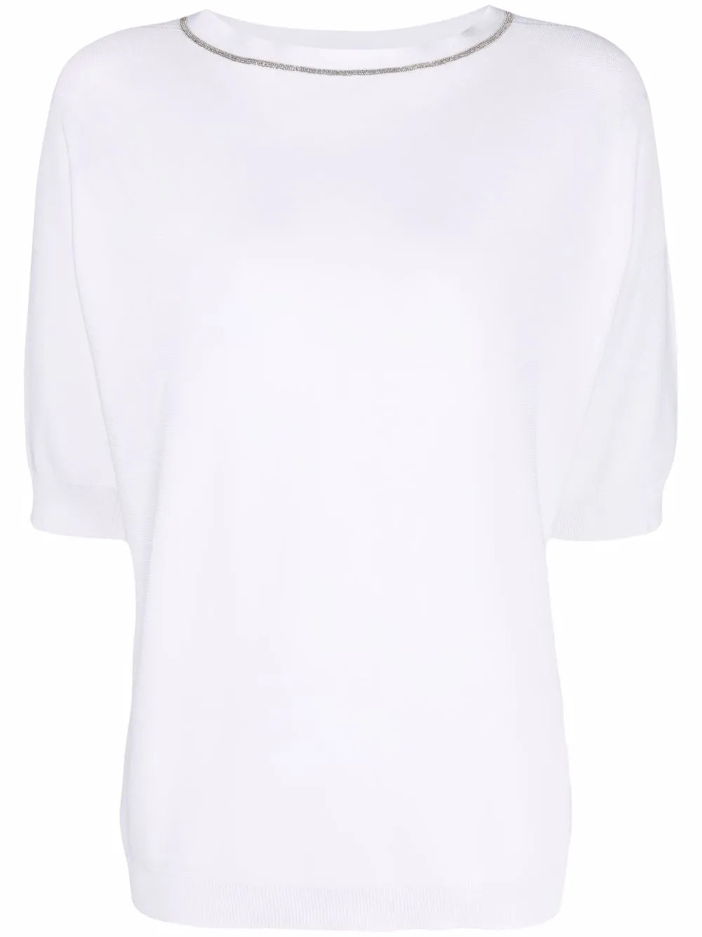 Metallic-Trim T-Shirt