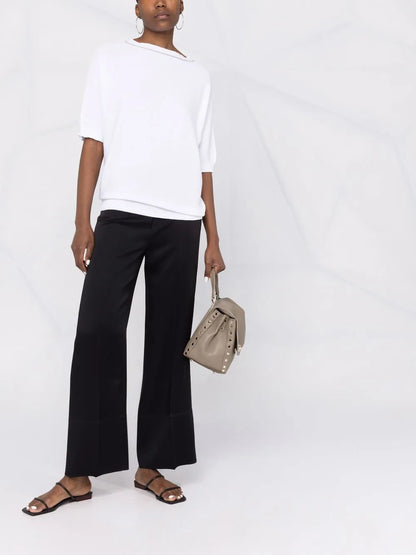 Metallic-Trim T-Shirt