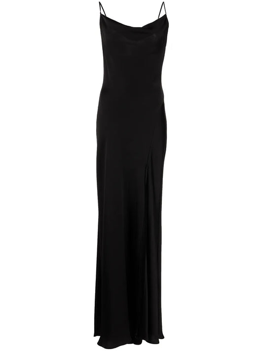 Finley Crepe Satin Gown