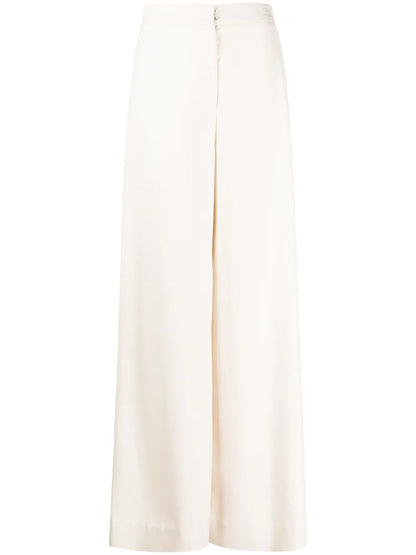 High-Waist Wide-Leg Trousers