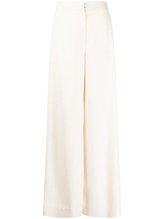 High-Waist Wide-Leg Trousers
