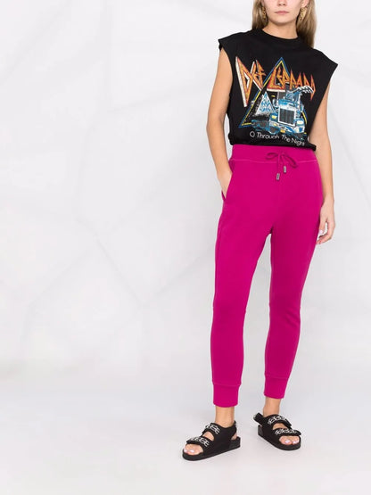 Icon-Print Track Pants