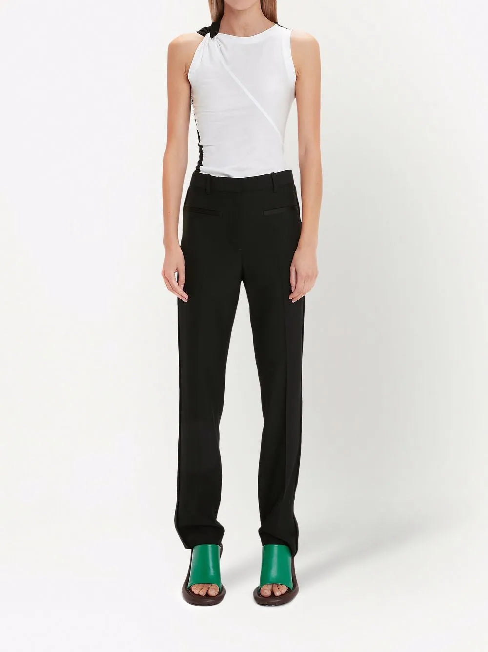 Slim-Fit Tuxedo Trousers