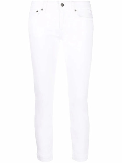 Cropped Denim Jeans
