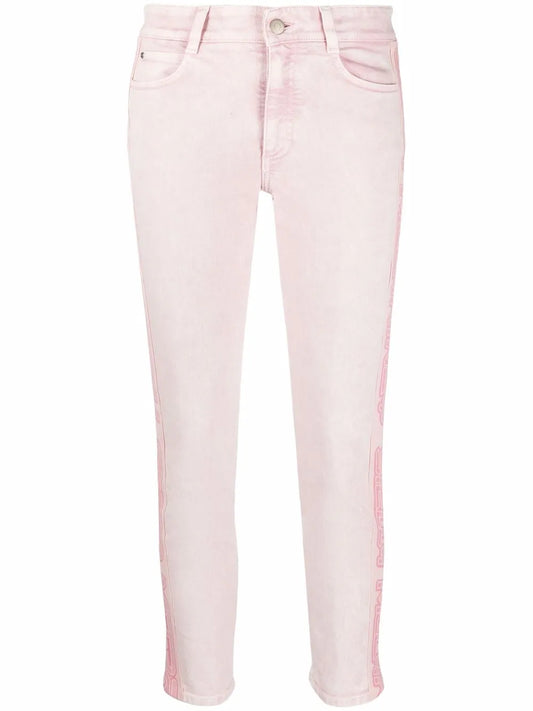 Logo Tape Slim Jeans