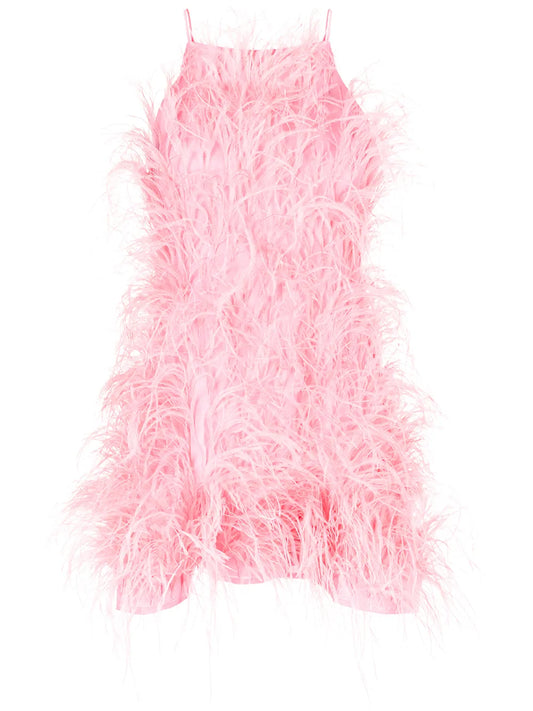 Shannon Ostrich Feather Dress
