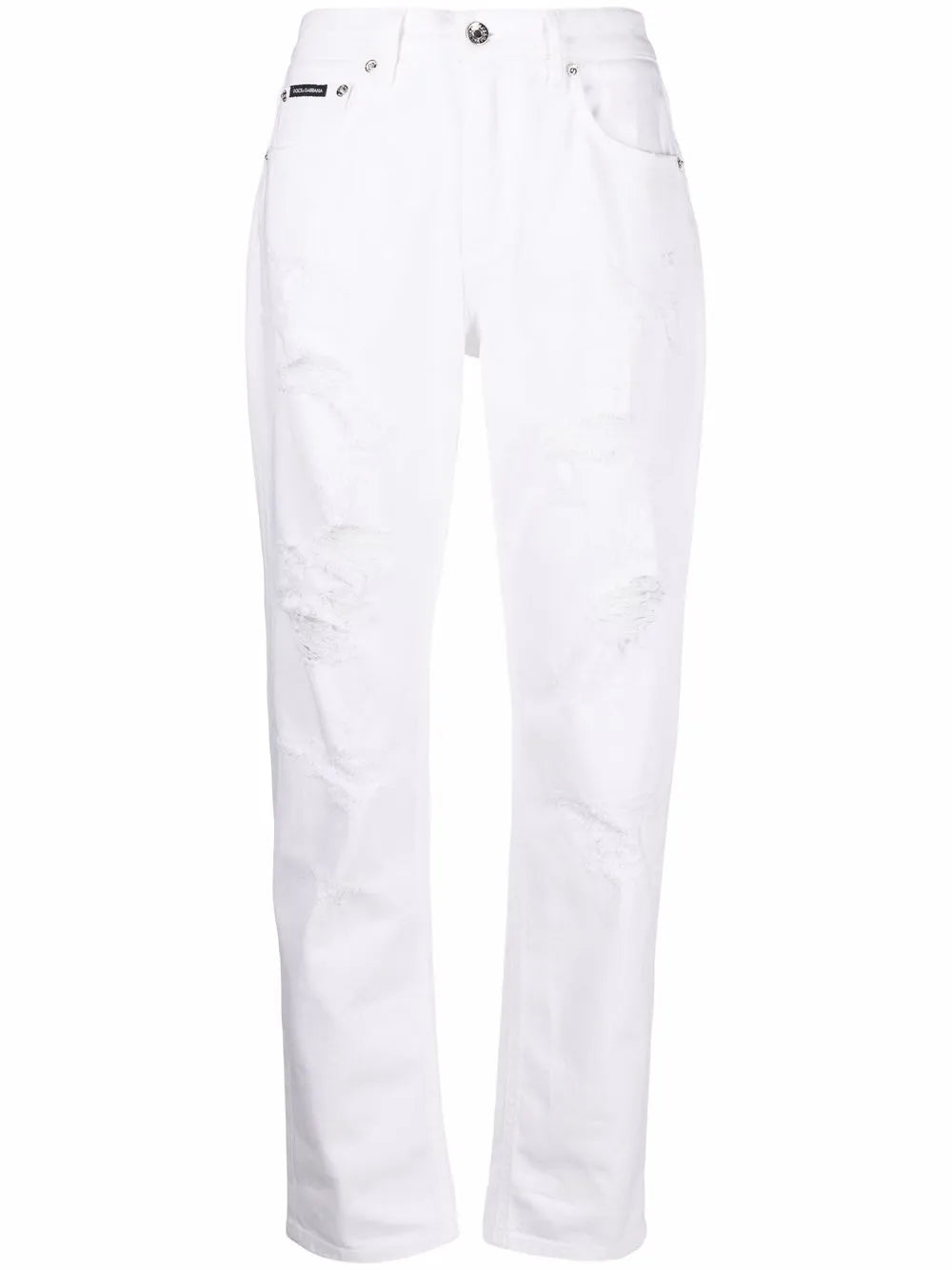 Distressed Boyfriend Jeans