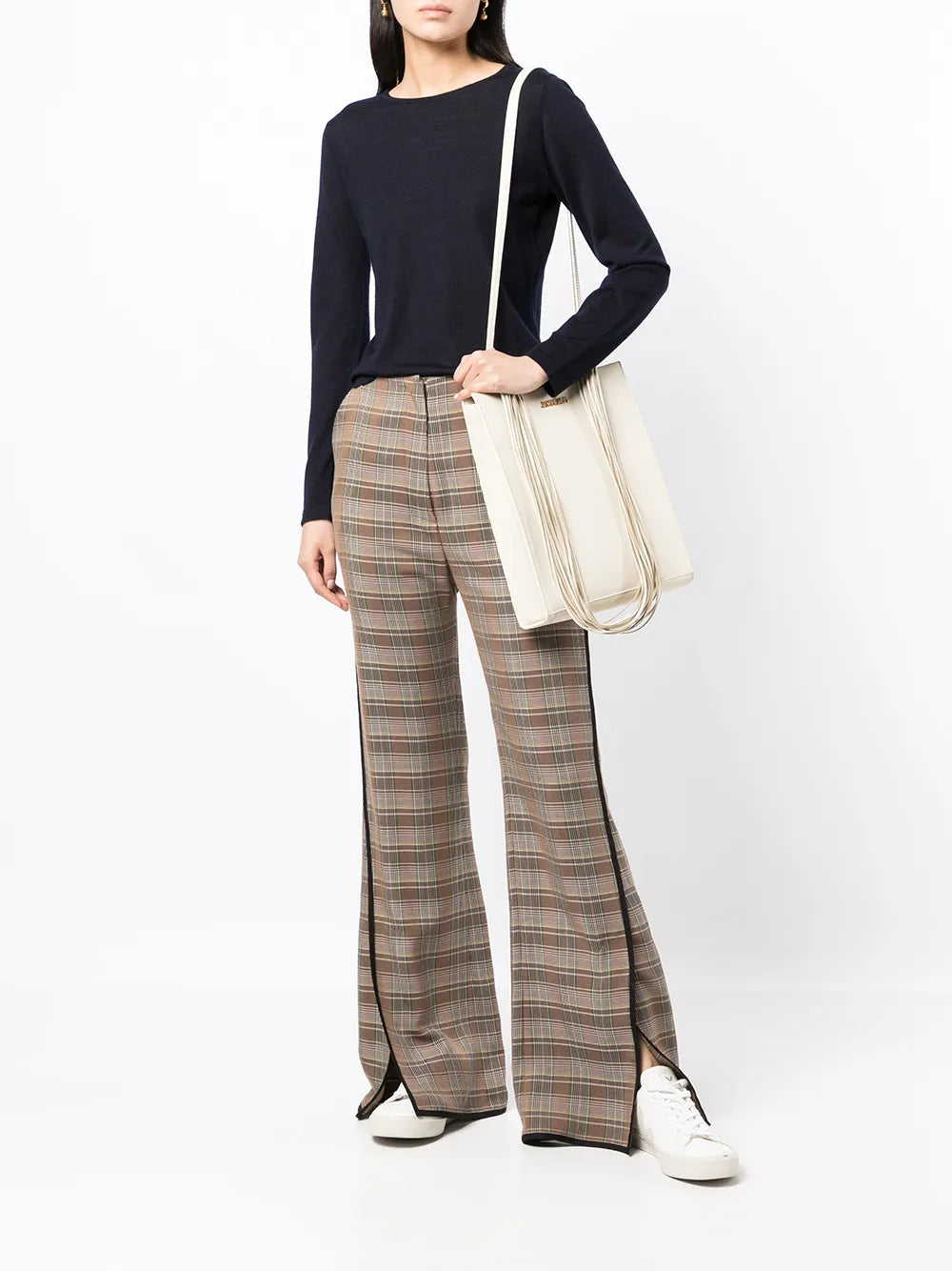 Long-Sleeve Cashmere Jumper