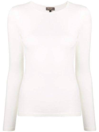 Round Neck Knit Jumper