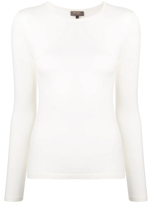 Round Neck Knit Jumper