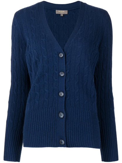 Button-Down Cashmere Cardigan