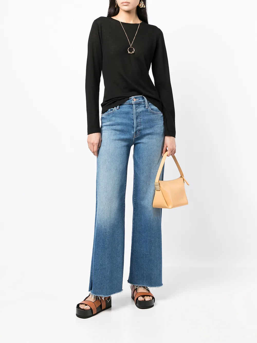 Long-Sleeve Cashmere Jumper