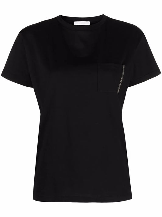 Chest-Pocket Fitted T-Shirt