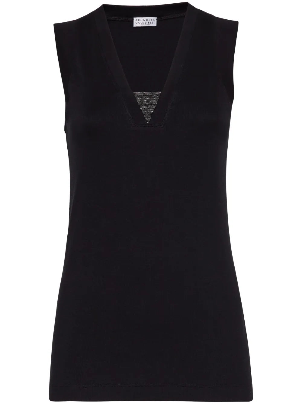Monili Chain-Embellished Tank Top