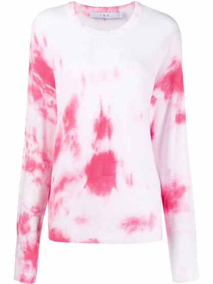 Tie-Dye Crew-Neck Jumper