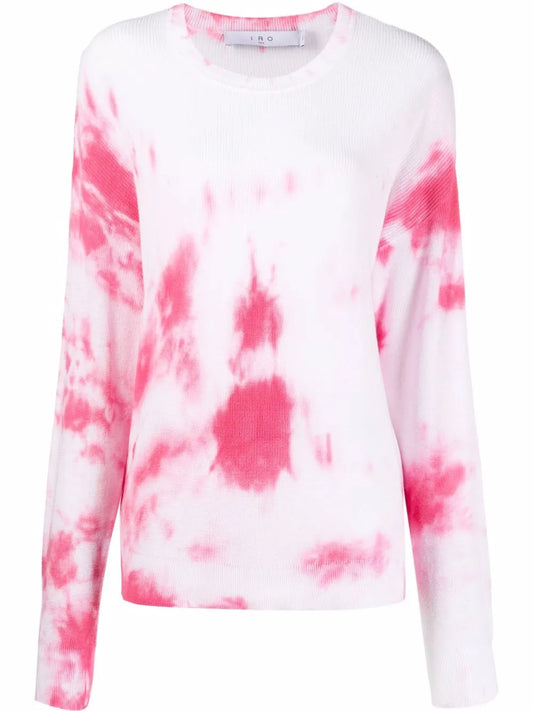Tie-Dye Crew-Neck Jumper