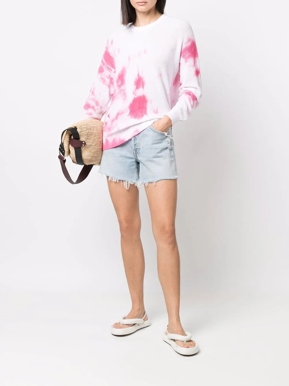 Tie-Dye Crew-Neck Jumper