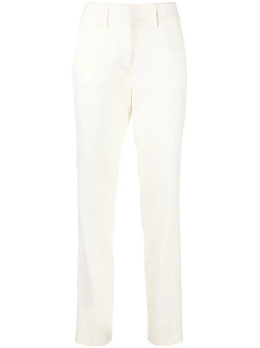 Stretch-Wool Straight-Trousers