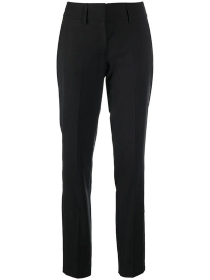 Tapered Wool-Blend Trousers