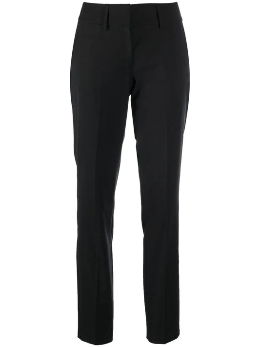 Tapered Wool-Blend Trousers