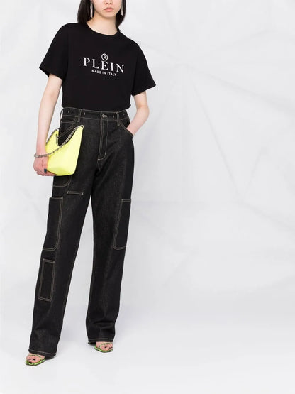 Made In Italy Logo-Print T-Shirt
