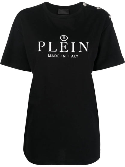 Made In Italy Logo-Print T-Shirt