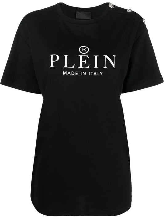 Made In Italy Logo-Print T-Shirt