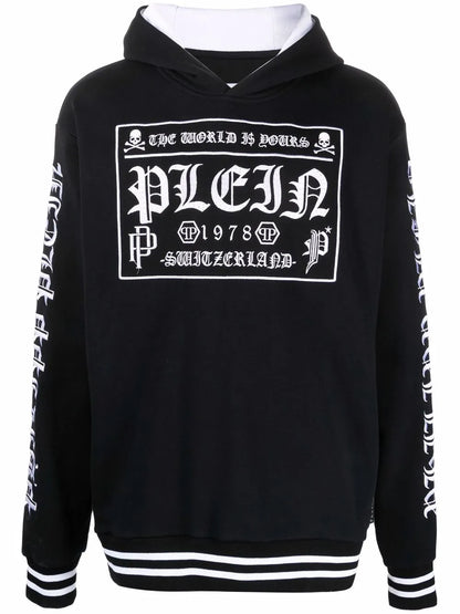 Logo-Print Pullover Hoodie