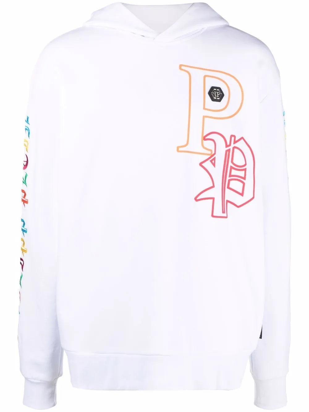 Gothic Plein Embroidered Pullover Hoodie
