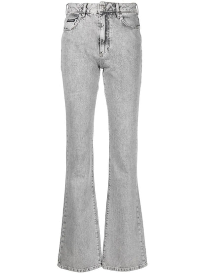 Flared Denim Jeans