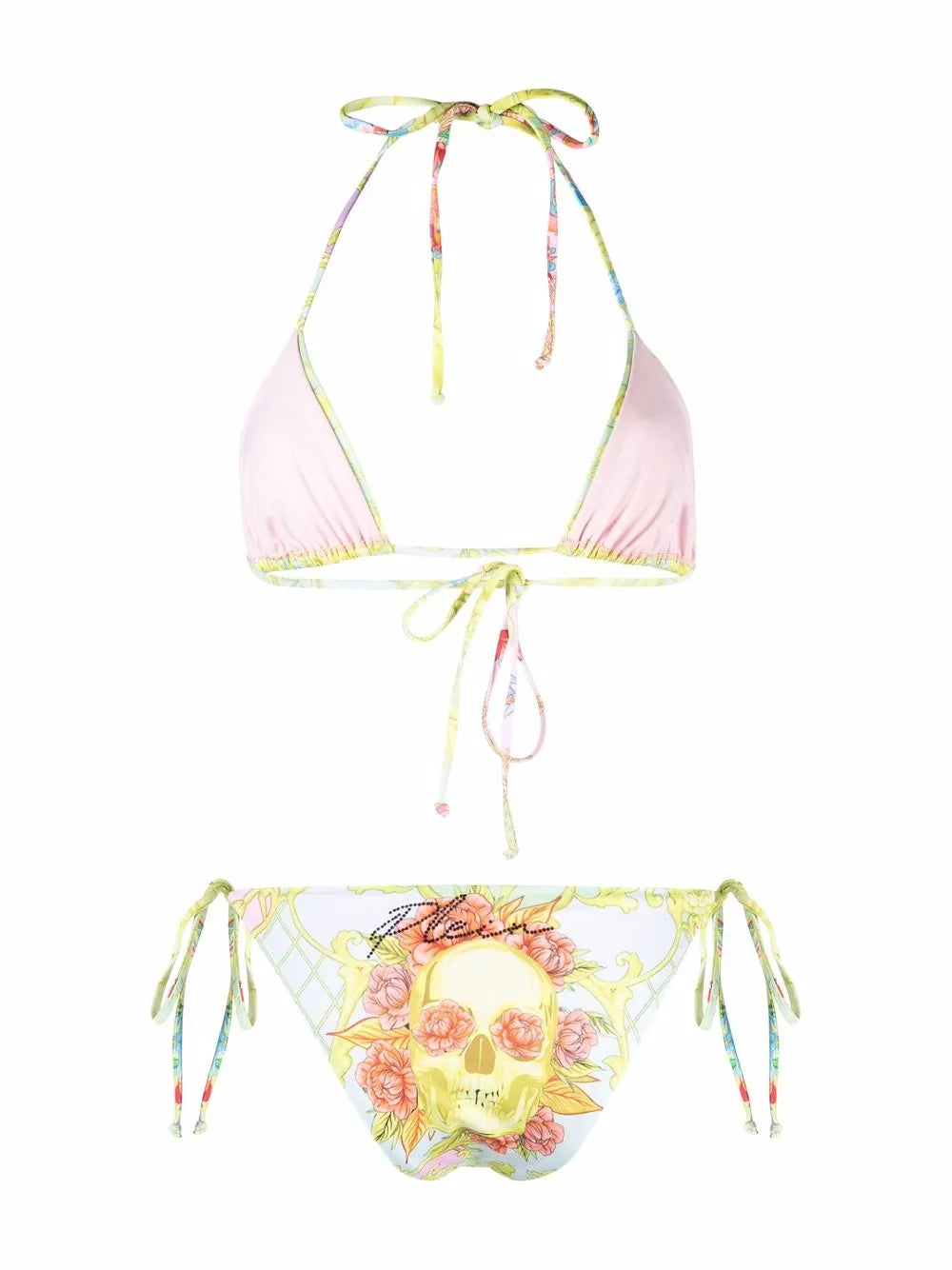 Baroque-Print Bikini