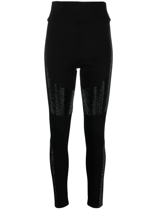 High-Rise Embellished Leggings