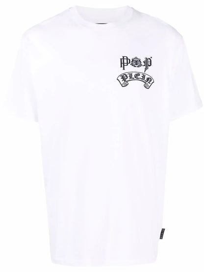 Gothic Plein Logo-Print Crew-Neck T-Shirt