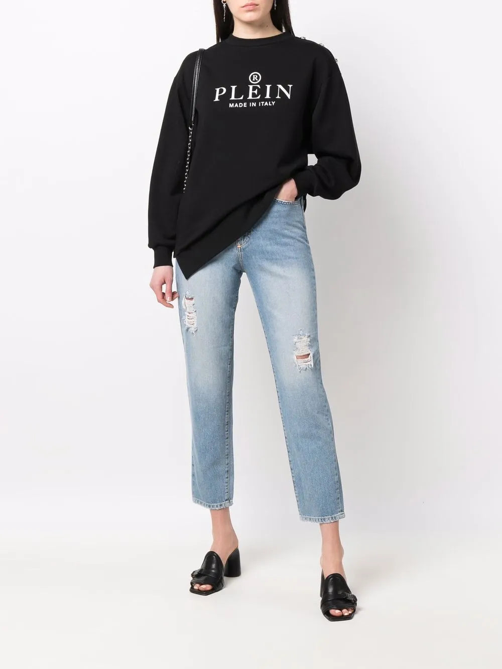 Cropped Boyfriend Jeans