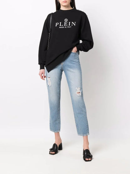 Cropped Boyfriend Jeans
