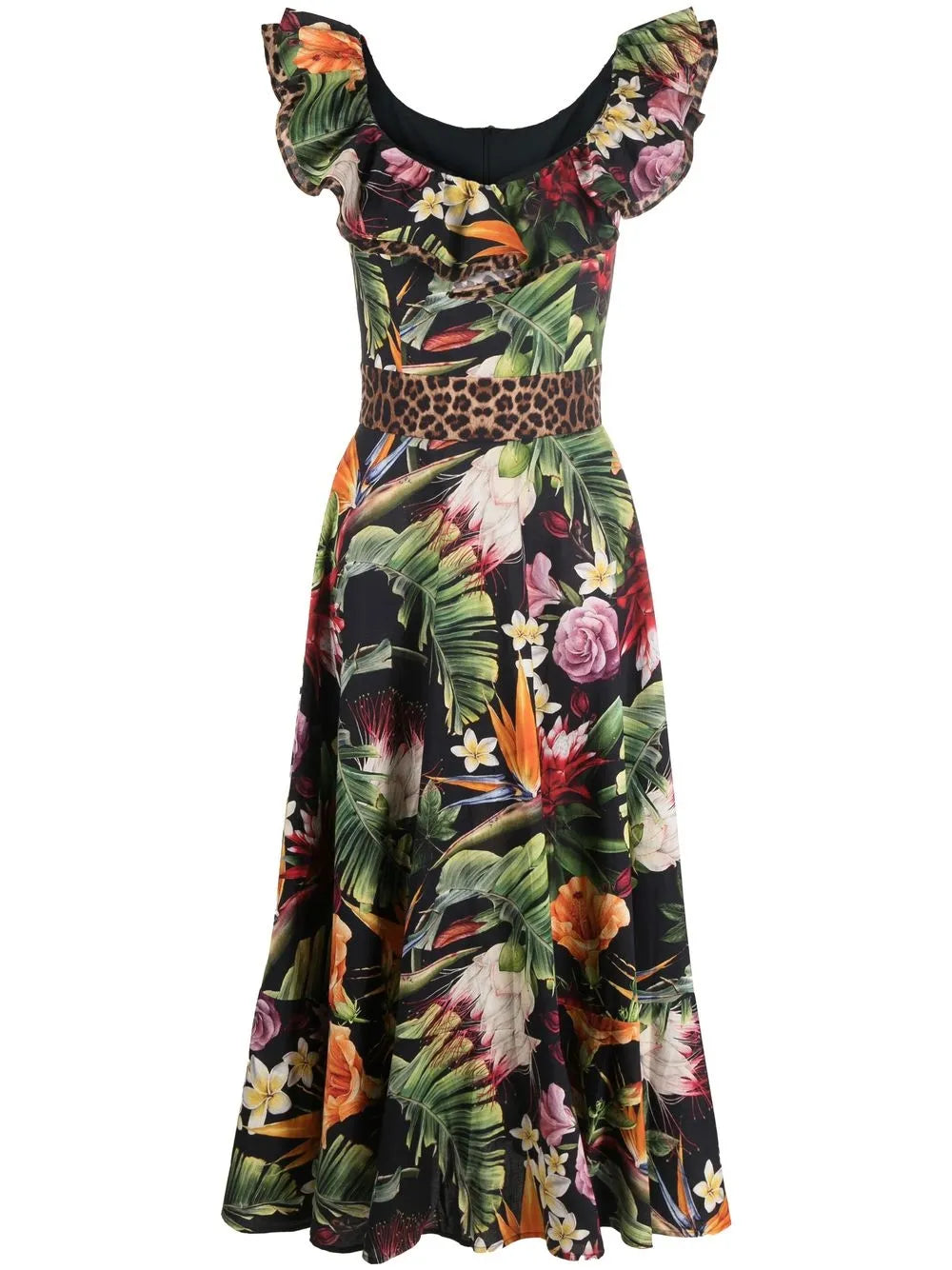 Floral-Print Maxi Dress