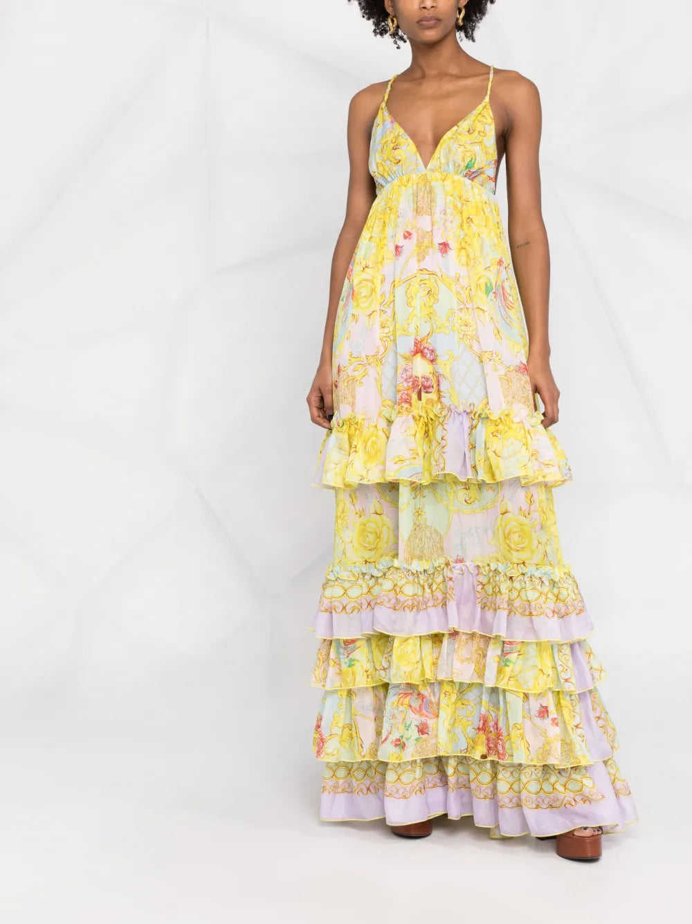 New Baroque Maxi-Dress
