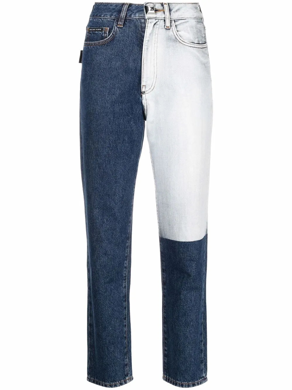 Two Tone Patch Jeans