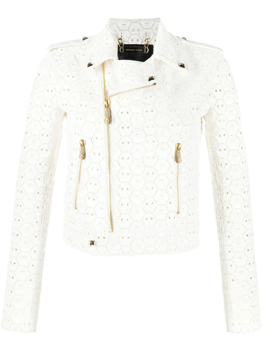 Sangallo Leather Biker Jacket