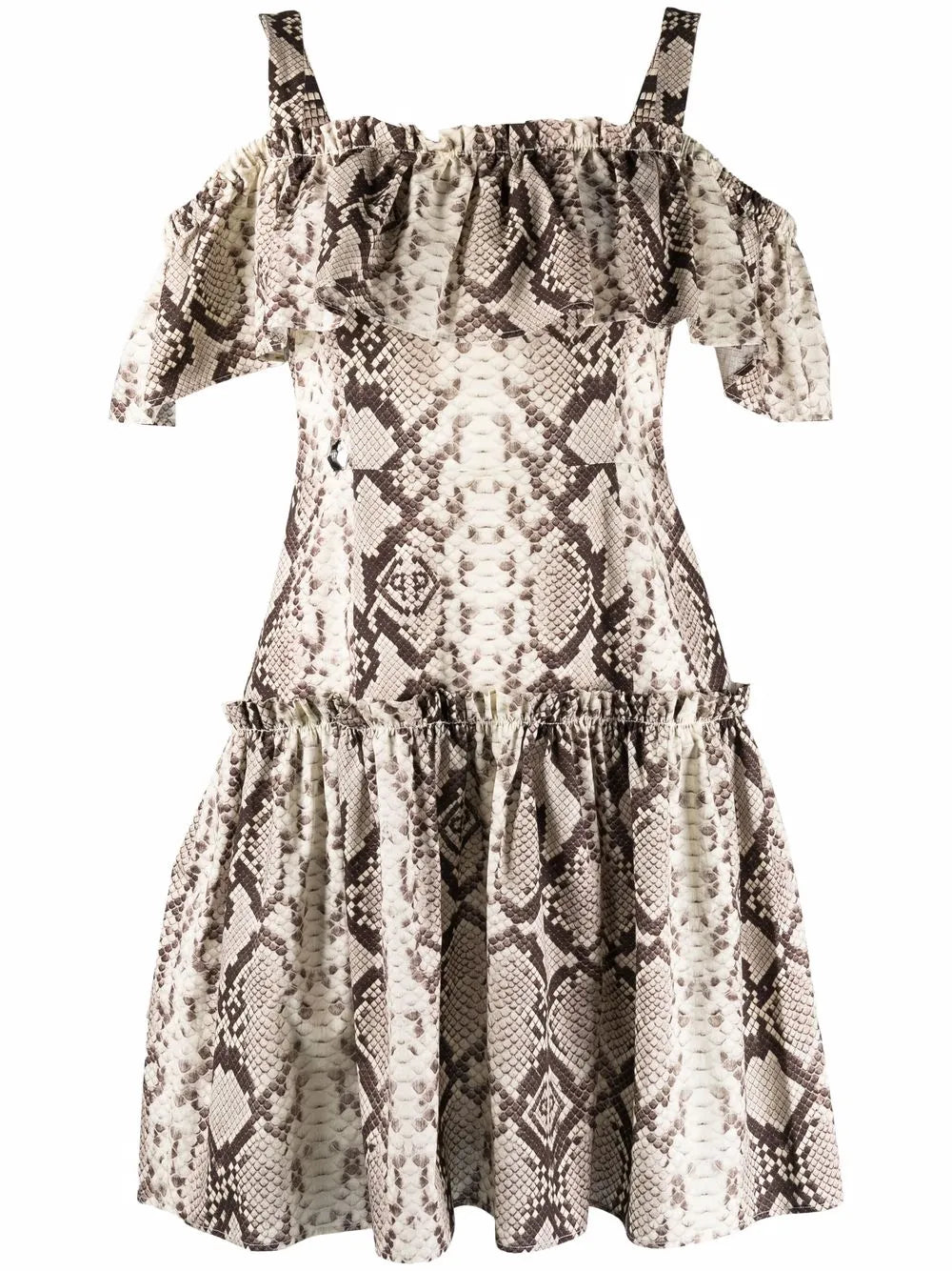 Python-Print Mini Dress