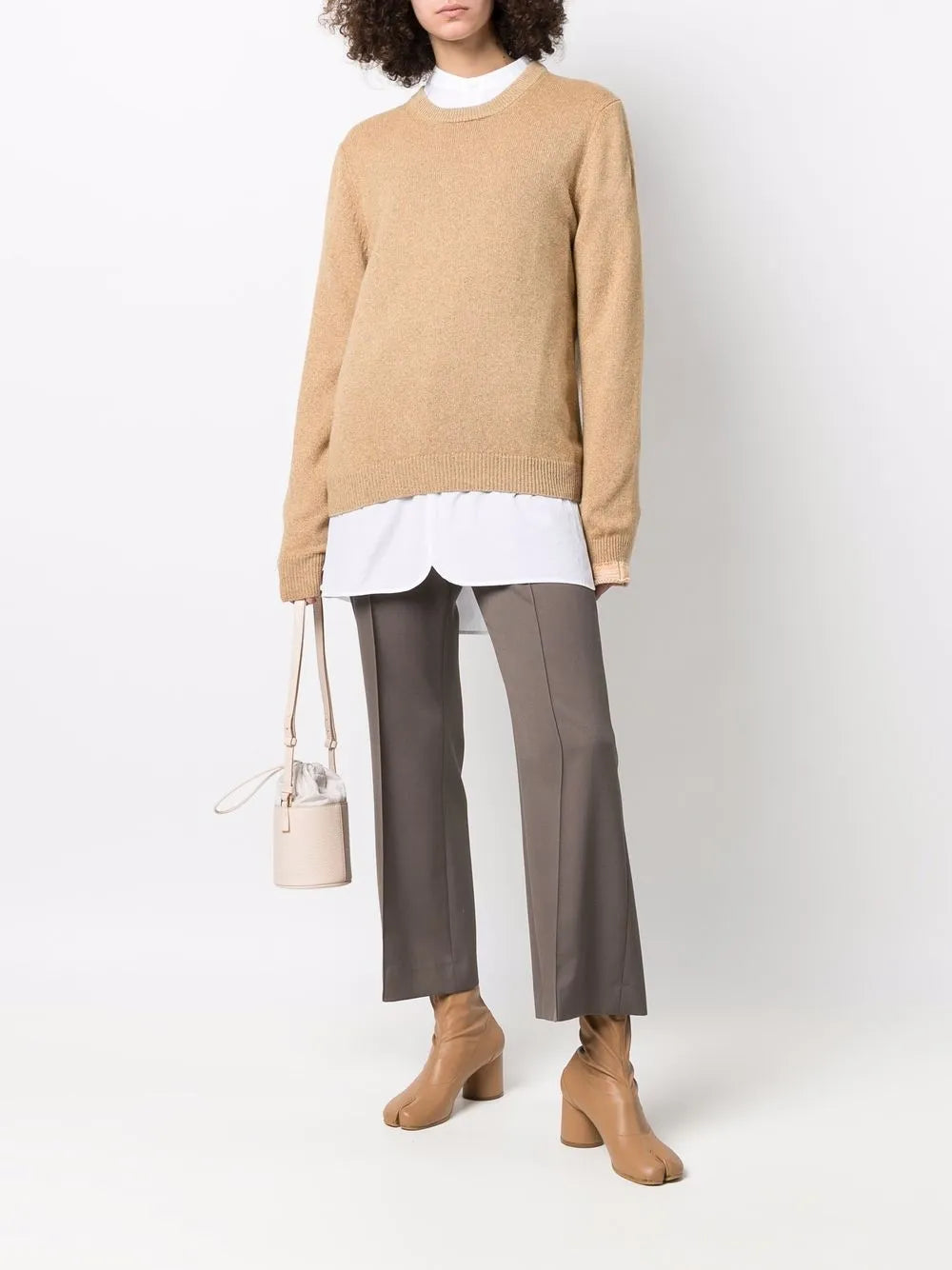 Round Neck Knit Jumper