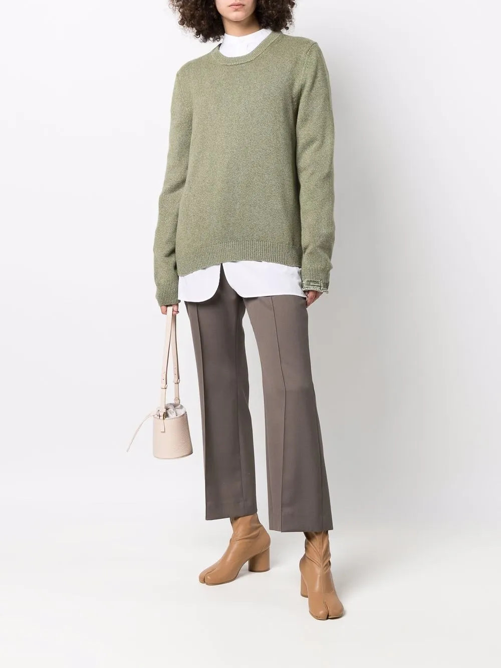 Round Neck Knit Jumper