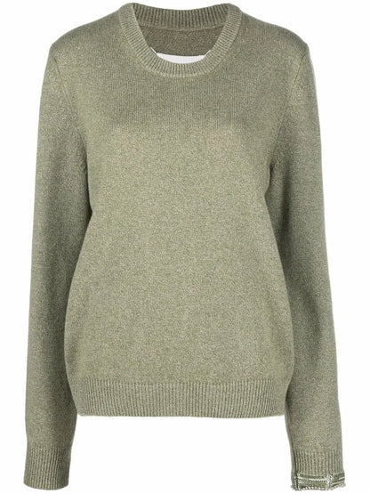 Round Neck Knit Jumper