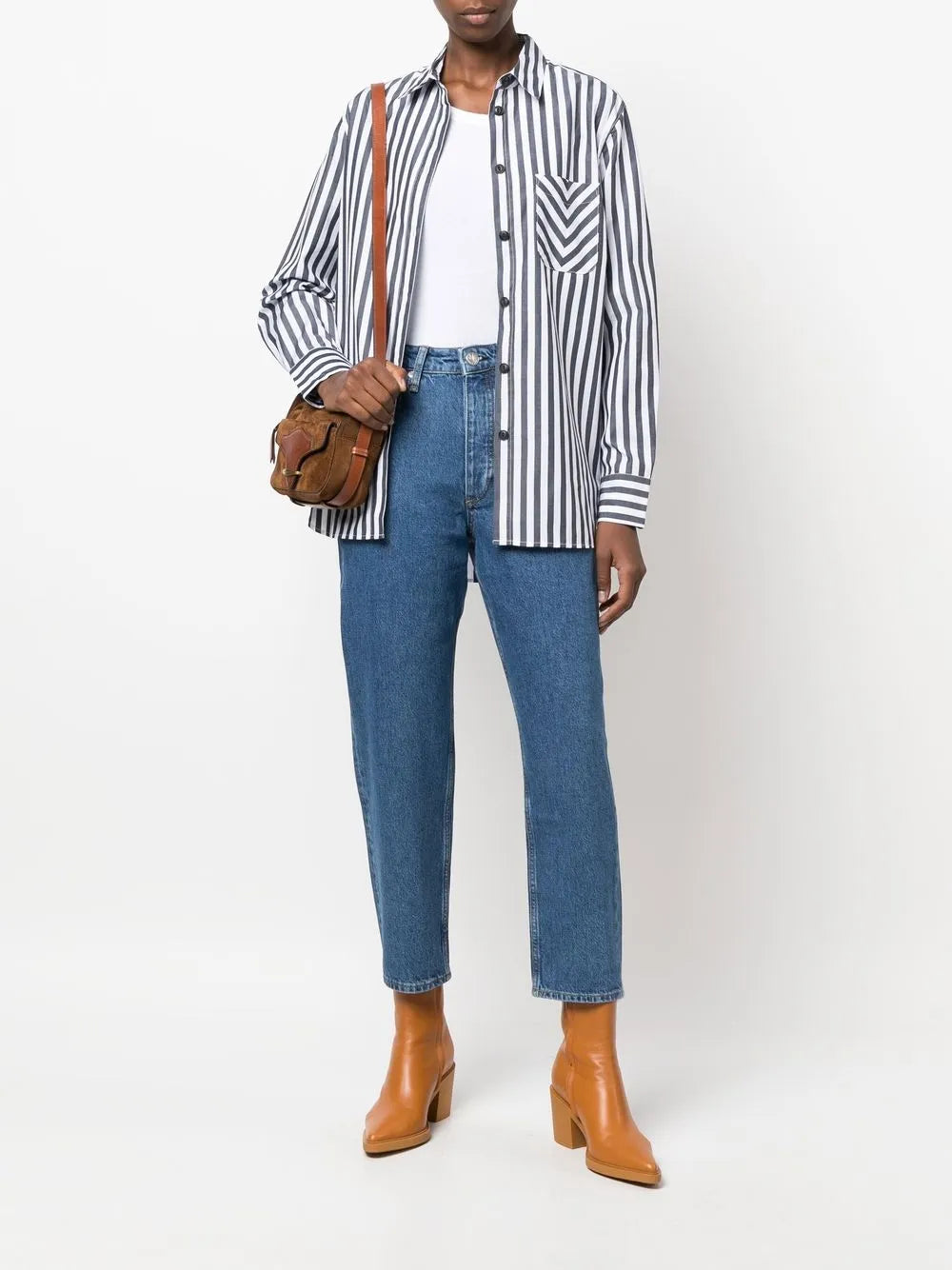 Alissa High-Rise Tapered Jeans