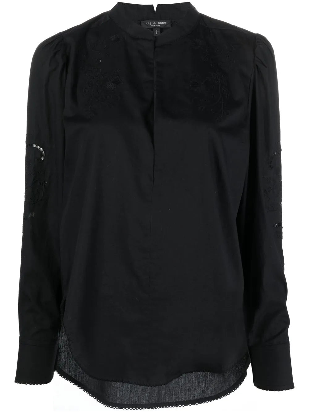 Jade Long-Sleeve Blouse