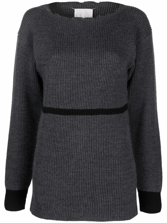 Ribbed-Knit Jumper