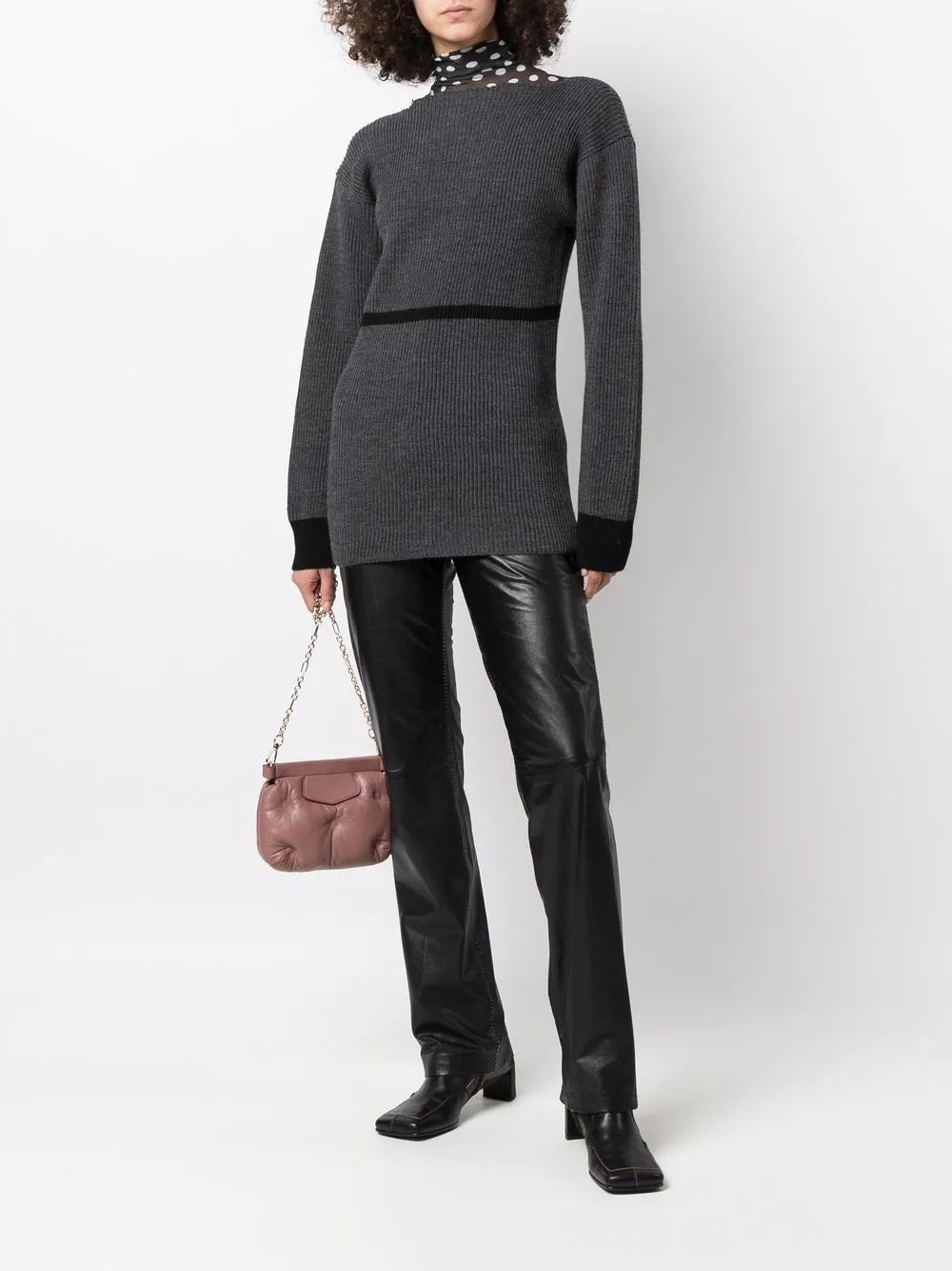 Ribbed-Knit Jumper