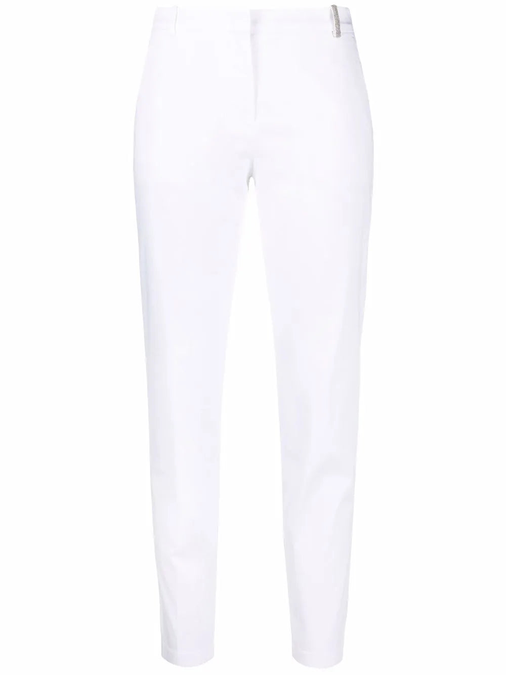Mid-Rise Cropped Trousers
